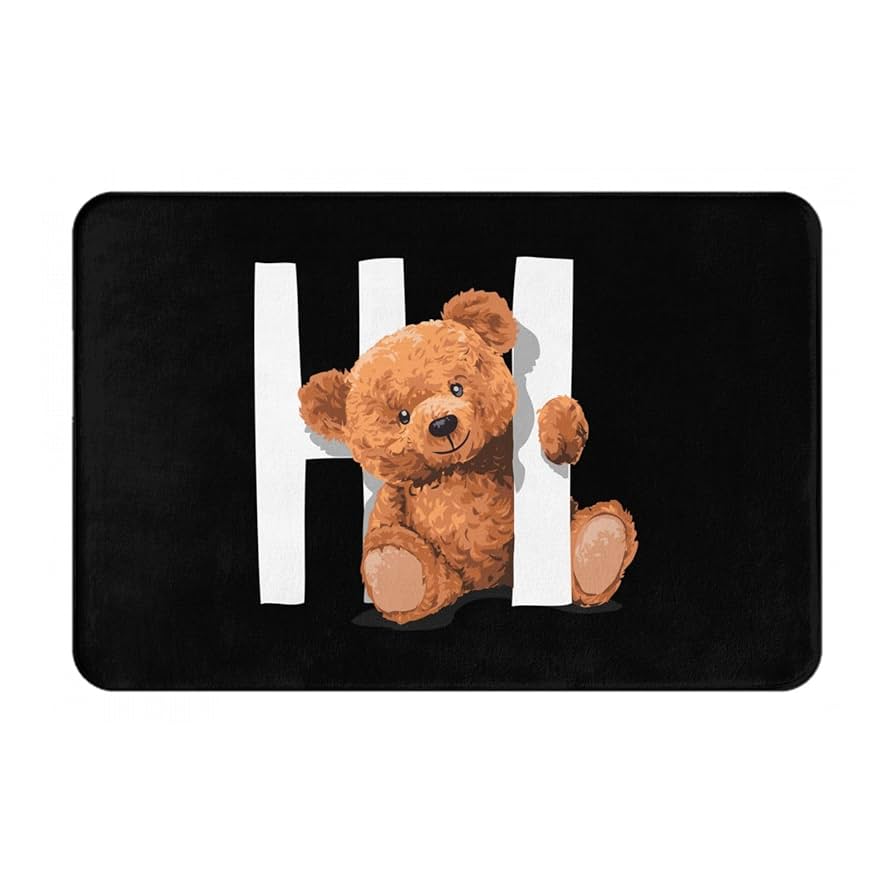 ☆バスマット 速乾 おしゃれ お風呂マット かわいい　ひぐま ☆バスマット 速乾 おしゃれ お風呂マット かわいい ひぐま バスマット